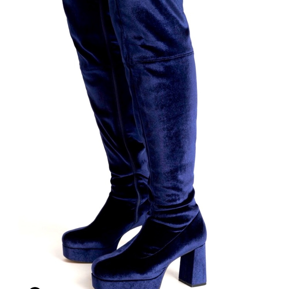 Eloquii Over the knee Black boots size 7W